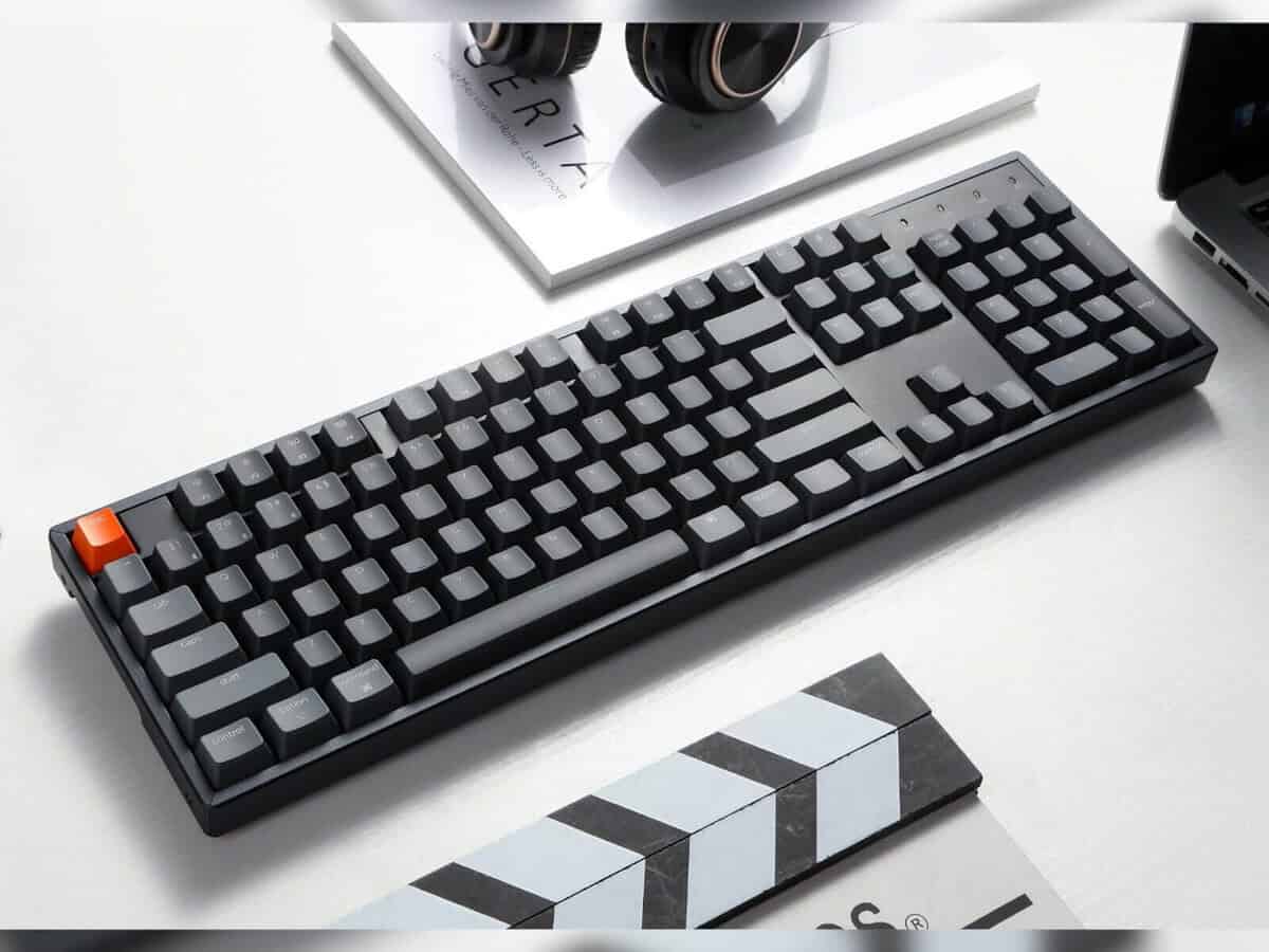 Keychron K10 QMK Full-size RGB Wireless Custom Mechanical Keyboard V.2 – Super RED Switch