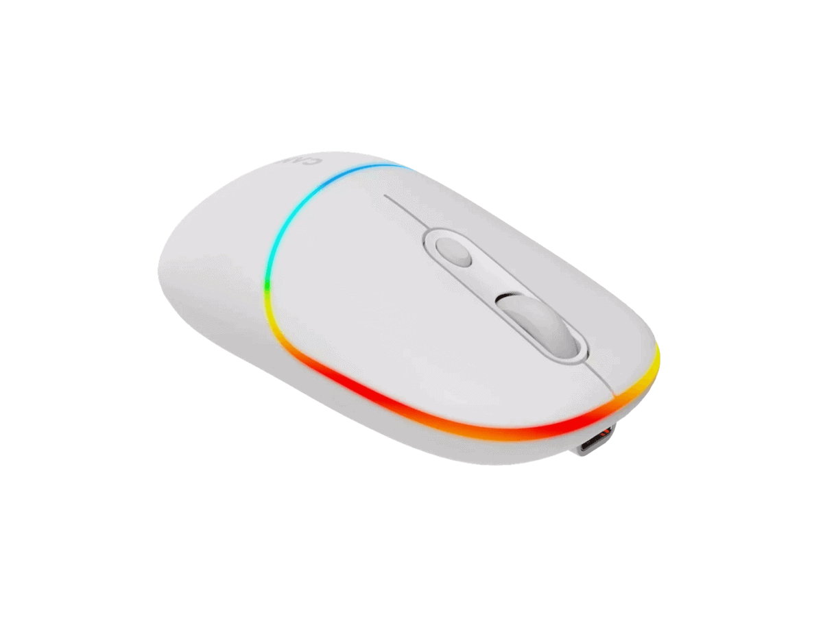 Canyon MW-22 Mouse – Bluetooth/ Wireless, Snow White