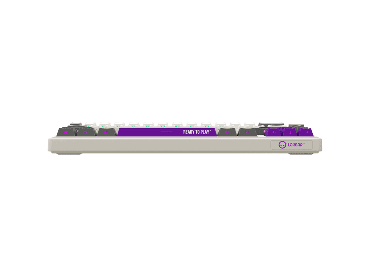 LORGAR KBP70MW, Wireless 65% Mechanical Gaming Keyboard Pro – Beige