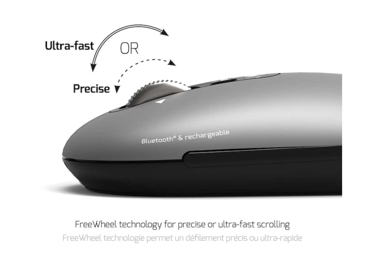 Port Connect PURE Bluetooth Rechargeable Mouse