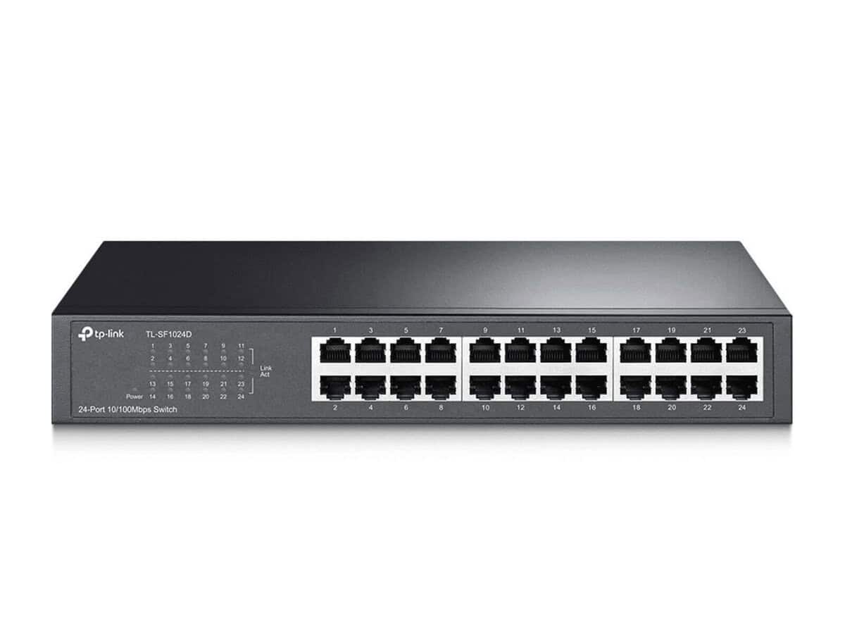 TP-LINK TL-SF1024D 24-port 10/100Mbps Desktop / Rackmount Switch