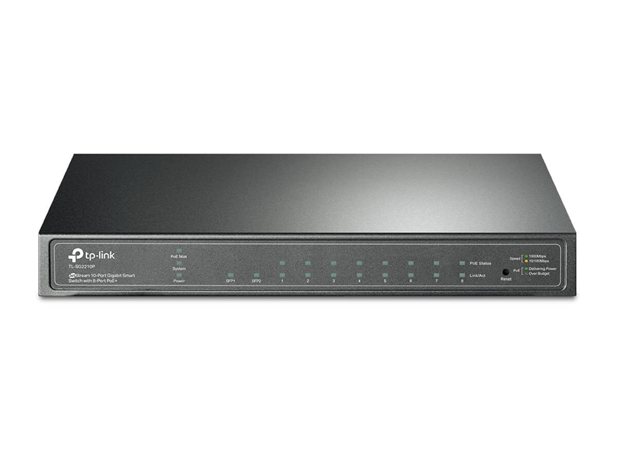 TP-Link TL-SG2210P JetStream 10-Port Gigabit Smart Switch