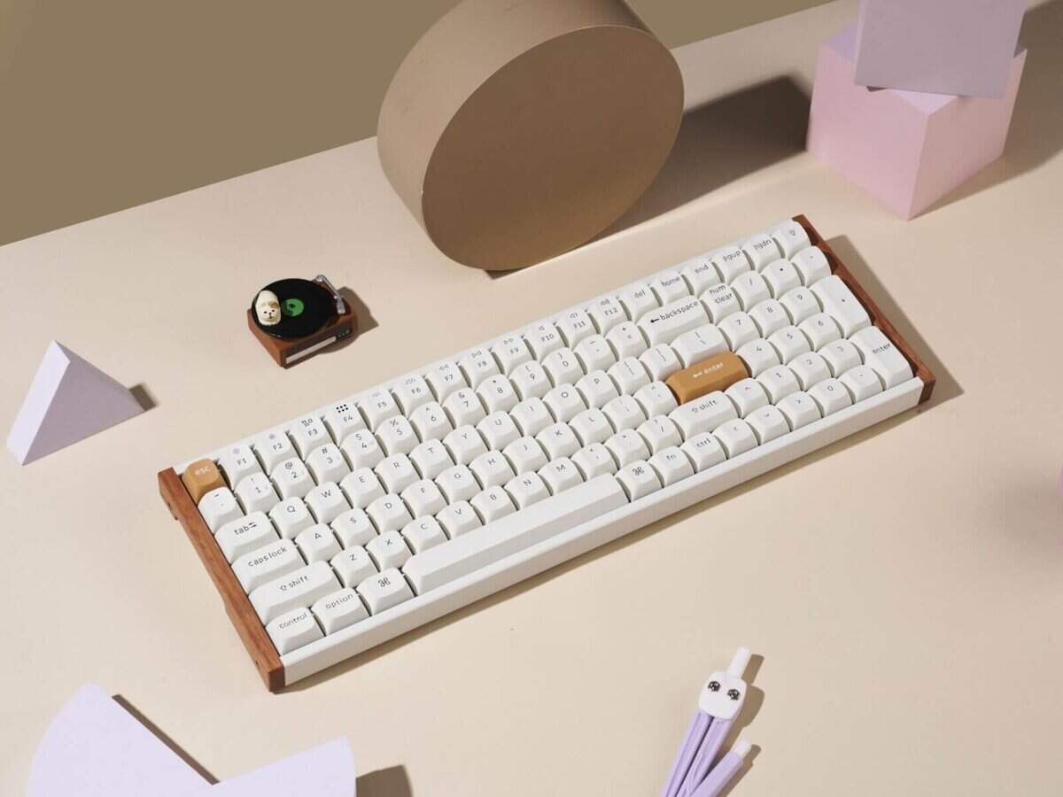 Keychron K4 HE 96% Magnetic Switch Hot-Swap RGB Wireless Keyboard – White