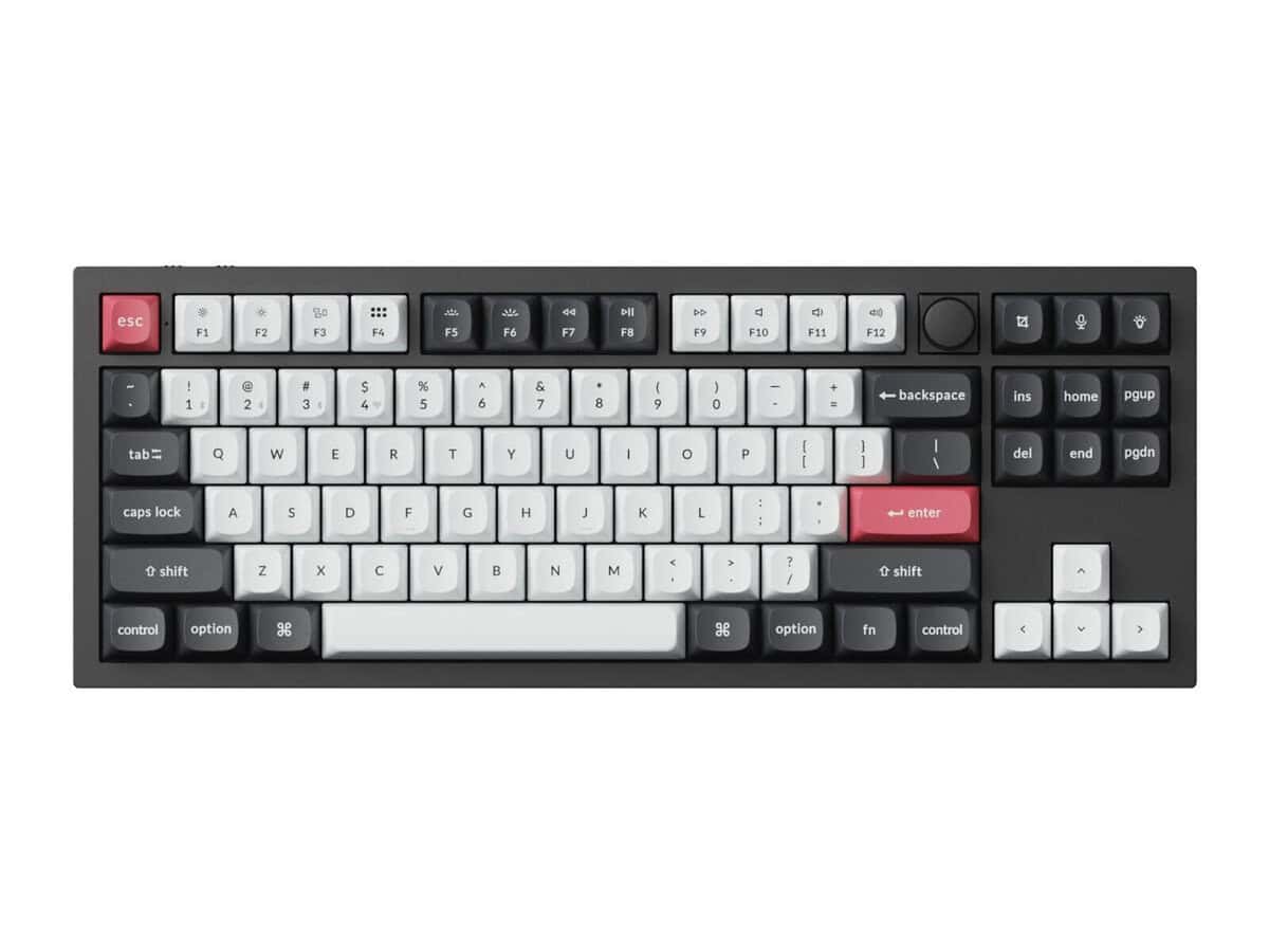 Keychron Q3 HE QMK 80% Wireless Custom Mechanical Keyboard – Nebula Switch