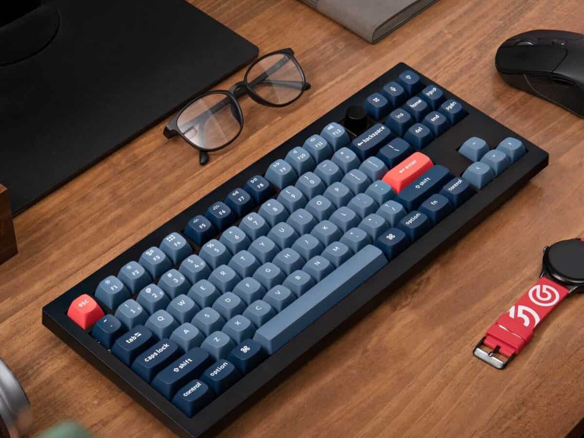 Keychron V3 Max QMK/VIA 80% Wireless Custom Mechanical Keyboard – Banana Switch