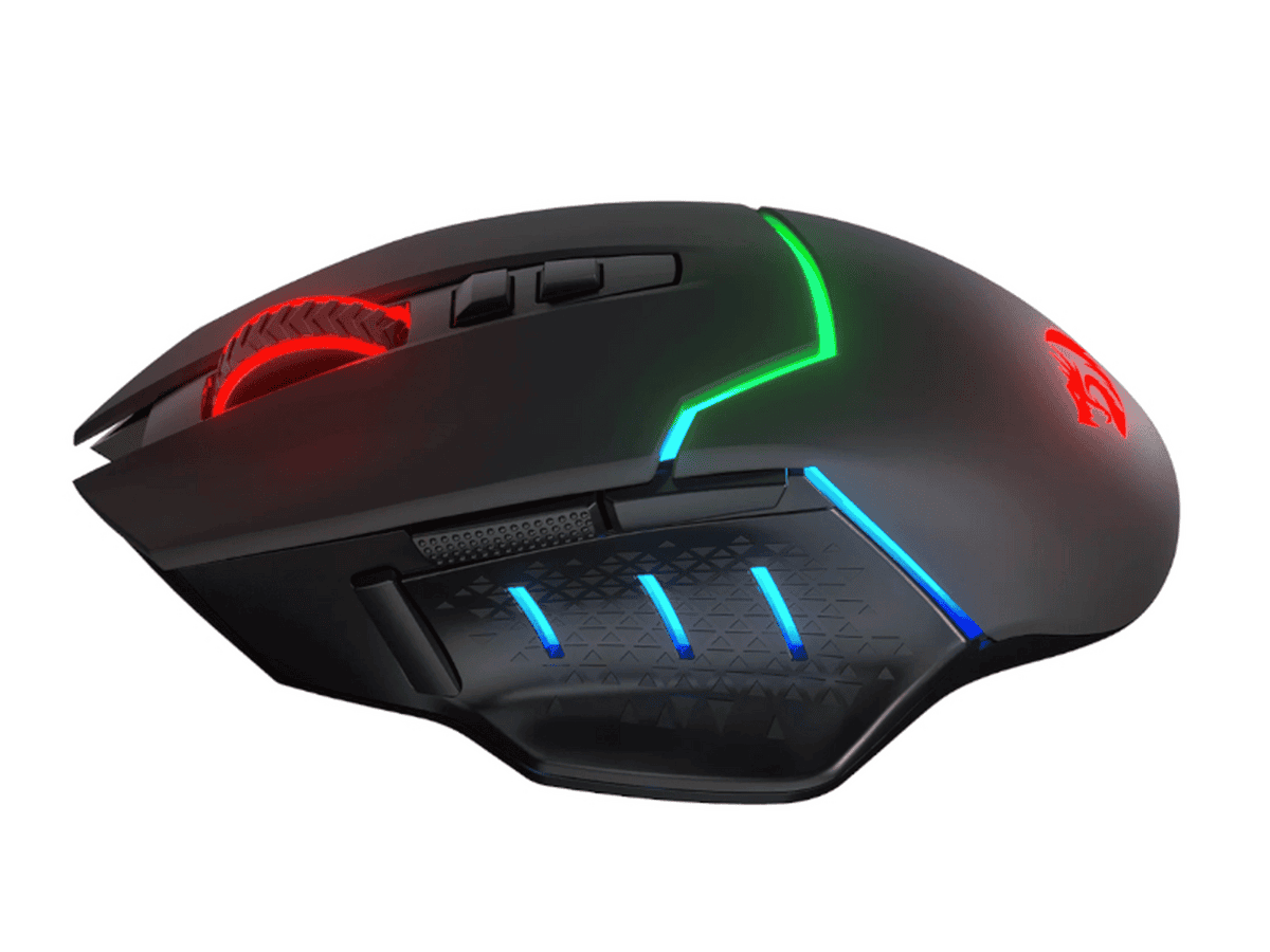REDRAGON Mirage Pro 8000DPI RGB Wireless Gaming Mouse – Black