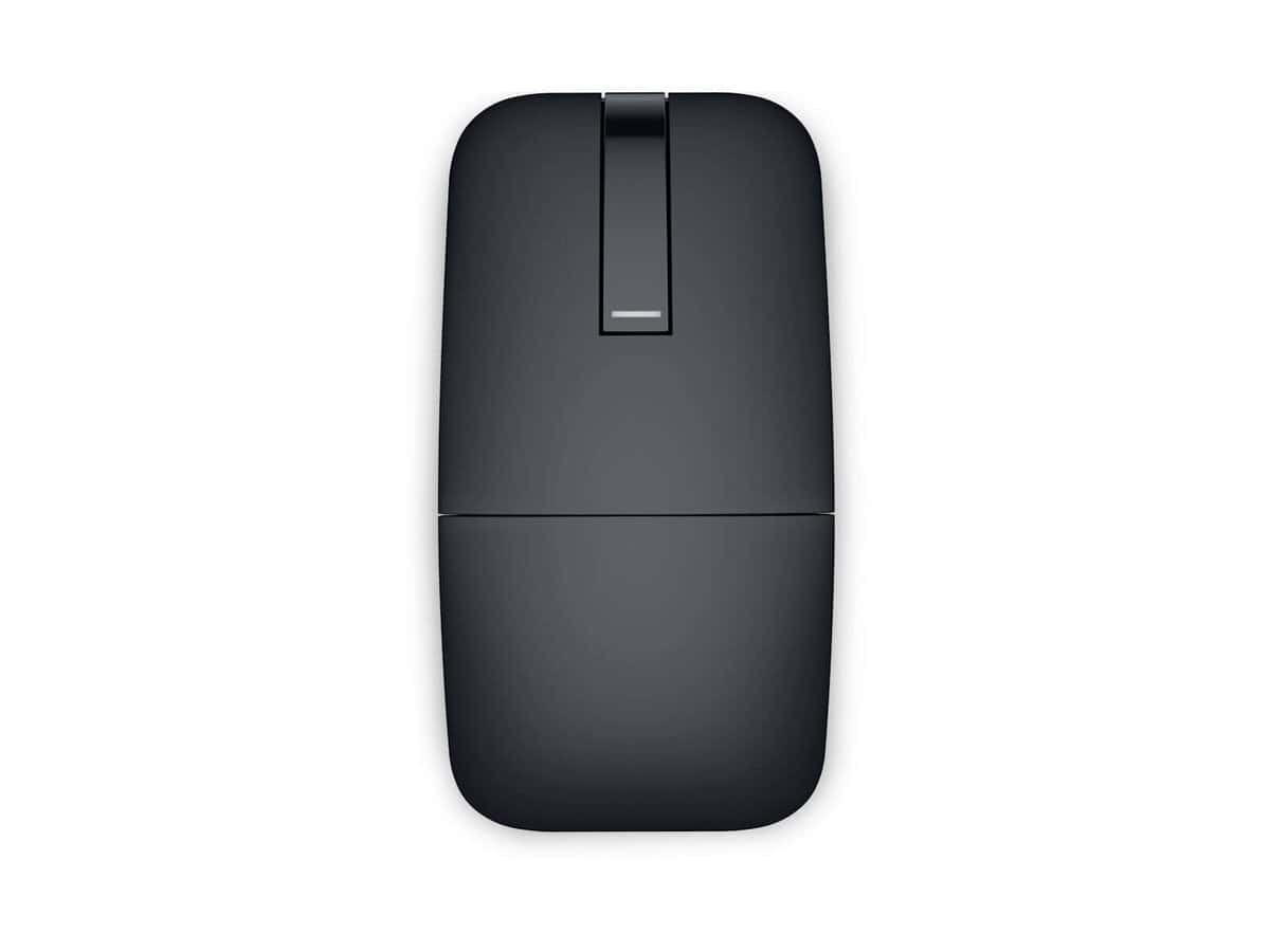 Black wireless computer mouse