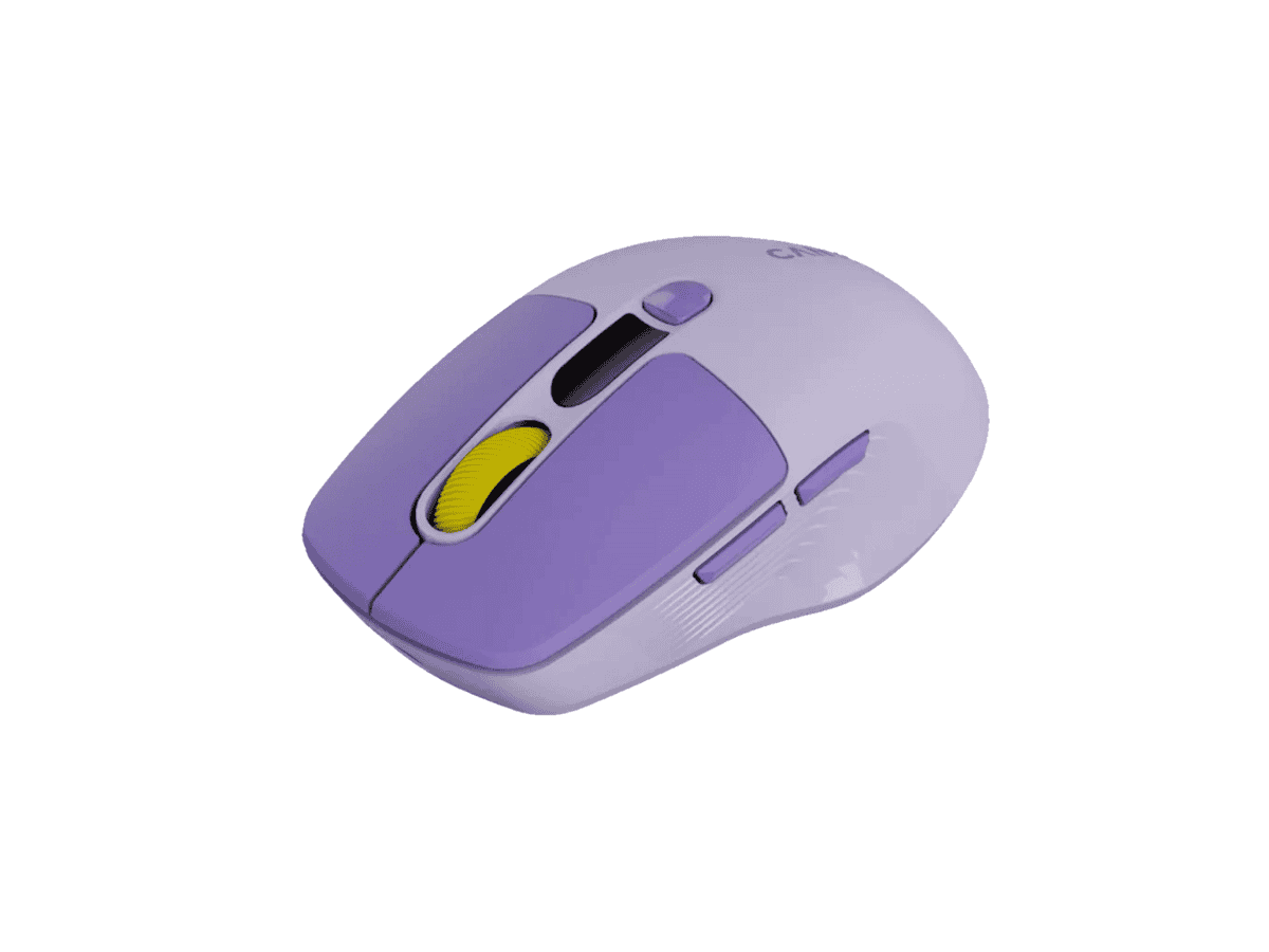 Canyon MW-26 LCD Silent Dual Mode Wireless Mouse – Violet