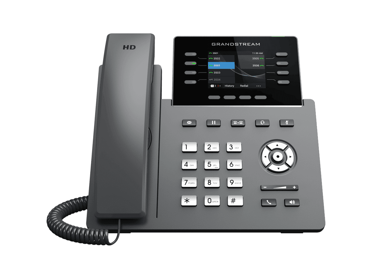 Grandstream GRP2624 8-Line Carrier Wi-Fi Desk Phone