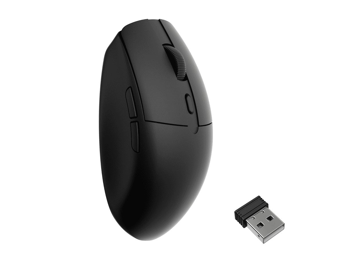 keychron bm22 a9 1k huano micro switch wireless mouse (bt/2.4ghz/wired) black