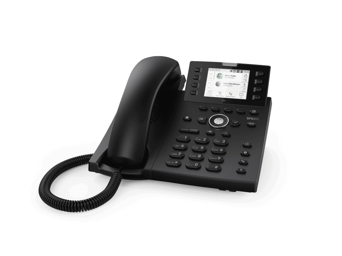 Snom D335 12-line Desktop SIP Phone – No PSU Included