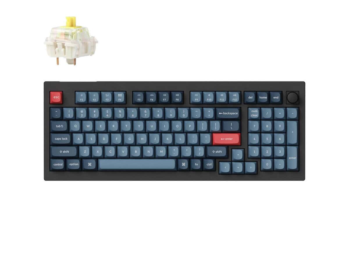 Keychron V5 Max Wireless Custom Keyboard – BANANA Switch