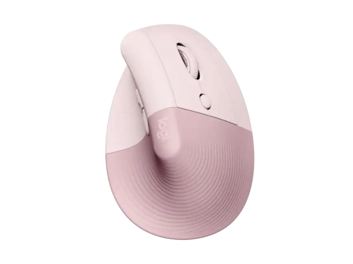 Logitech Lift Vertical Ergonomic Mouse – Rose Gold