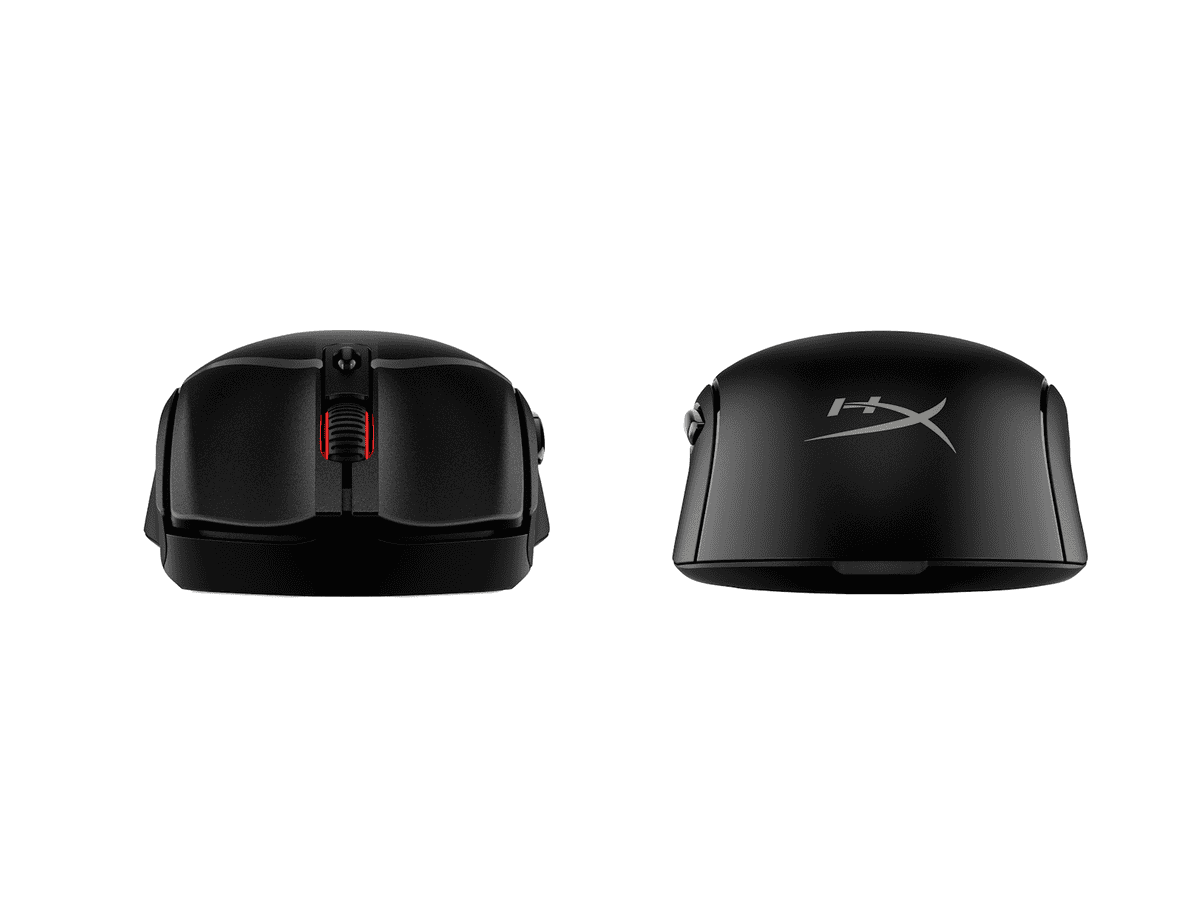 hyperx pf has 2 core wireless black/black gaming mouse