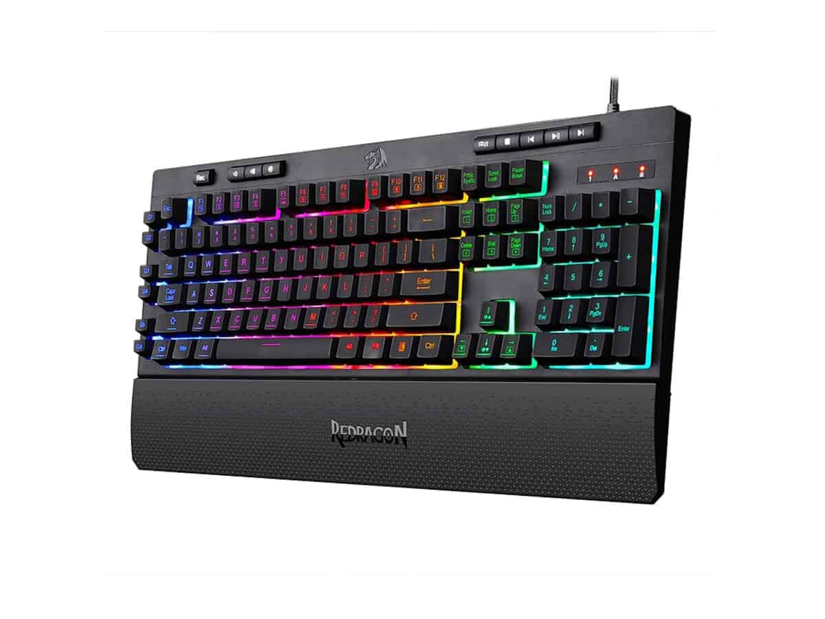 Redragon SHIVA K512 104-Key Membrane RGB Gaming Keyboard
