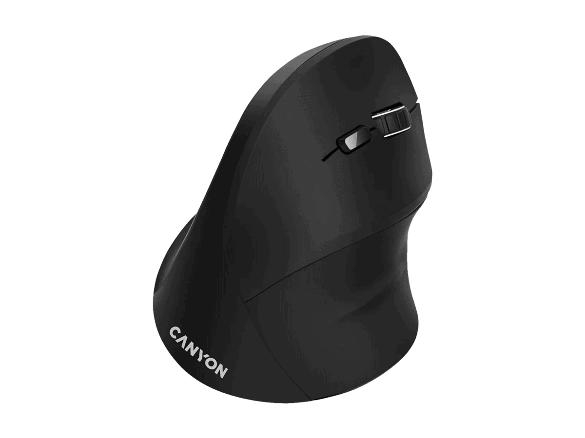 Canyon Vertical Wireless Mouse MW-16 – Black