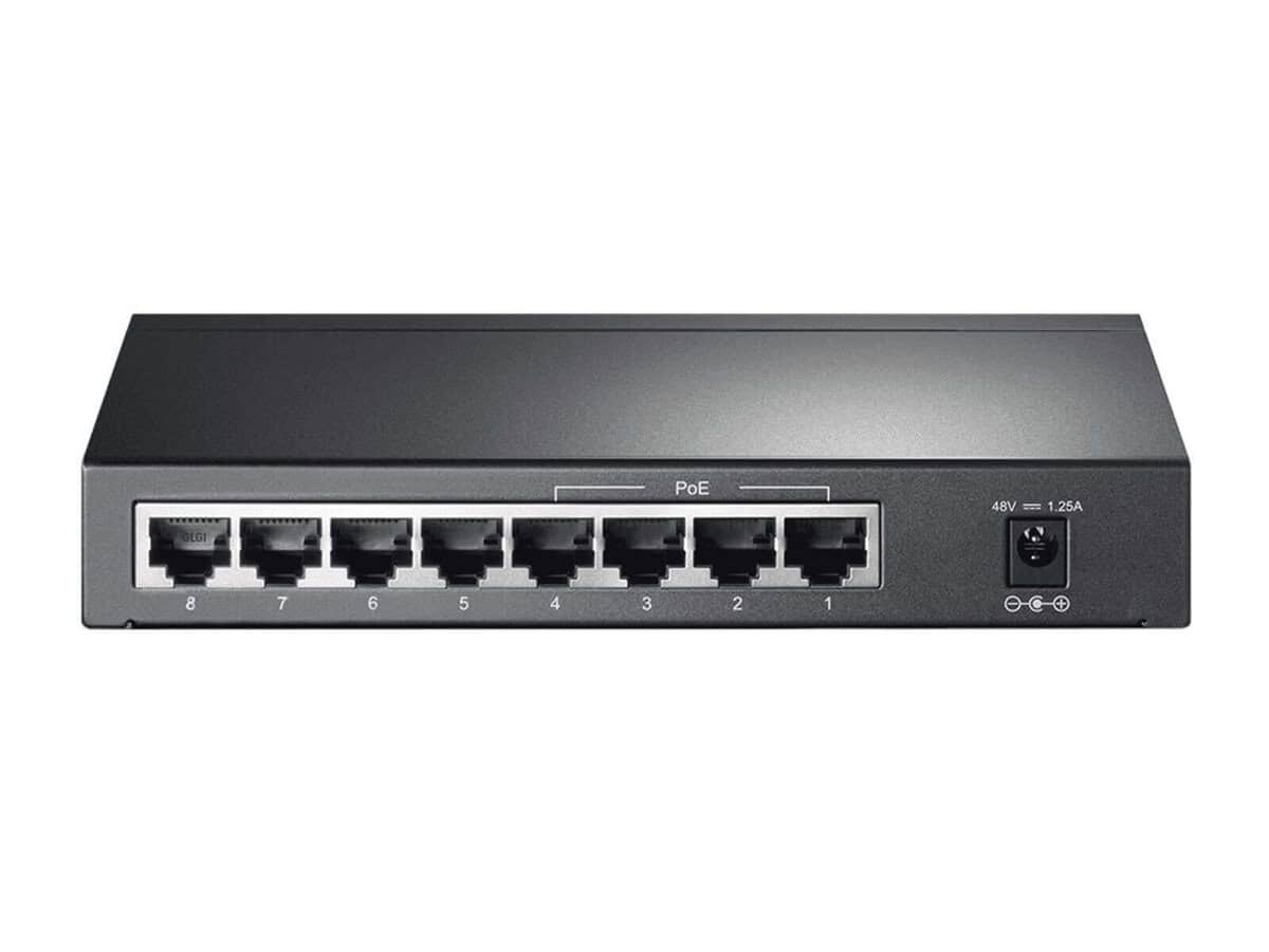TP-LINK TL-SG1008P 8-Port Gigabit Desktop Switch with 4-Port PoE
