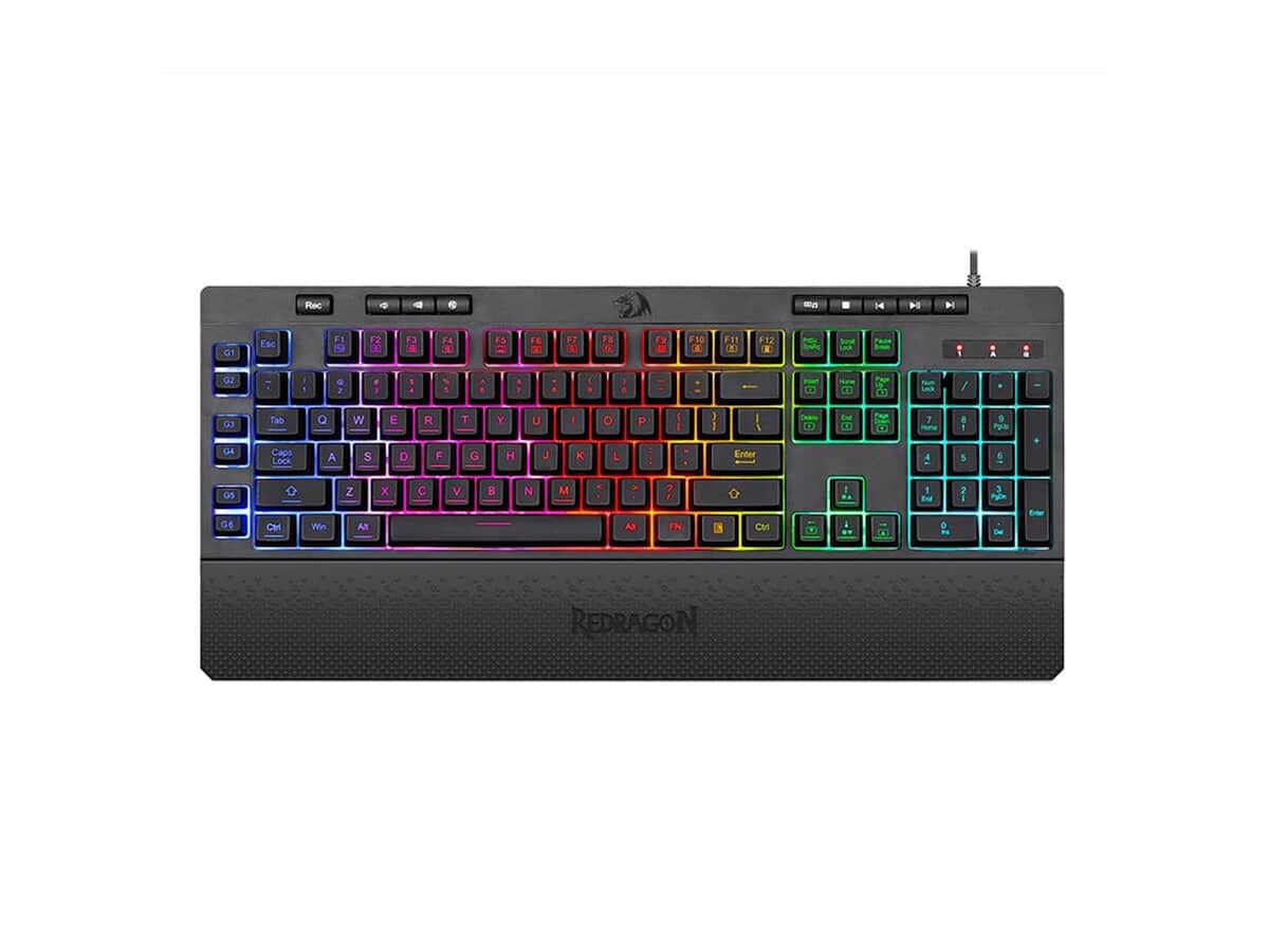 Redragon SHIVA K512 104-Key Membrane RGB Gaming Keyboard