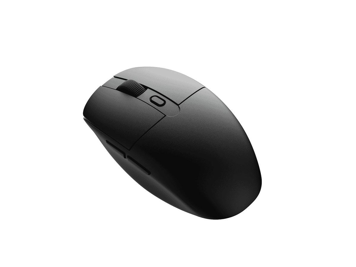 keychron bm22 a9 1k huano micro switch wireless mouse (bt/2.4ghz/wired) black