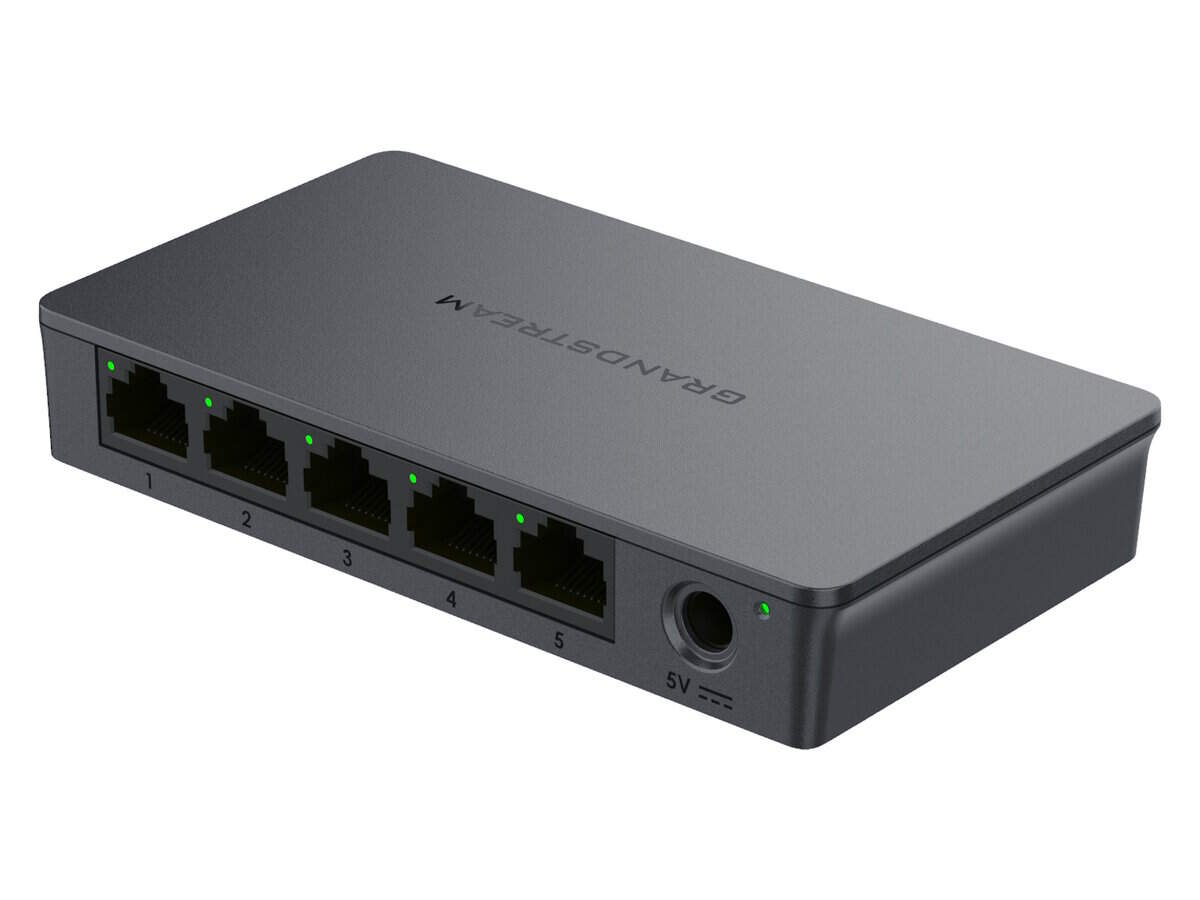 Grandstream Enterprise 5 Port Unmanaged GbE Switch