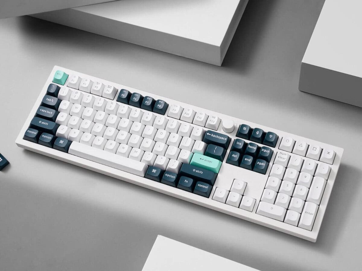 Keychron Q6 HE QMK Full-size Wireless Custom Mechanical Keyboard – Nebula Switch