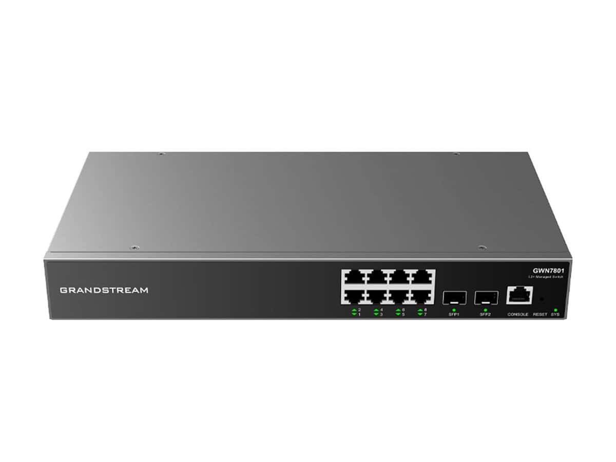Grandstream Enterprise L2 8 port Managed GbE PoE 120W Switch