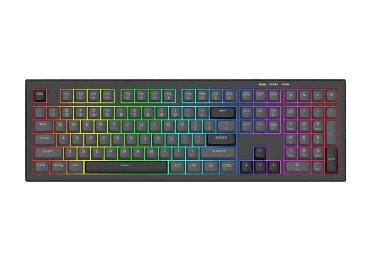REDRAGON CRUX Membrane Gaming Keyboard – Black