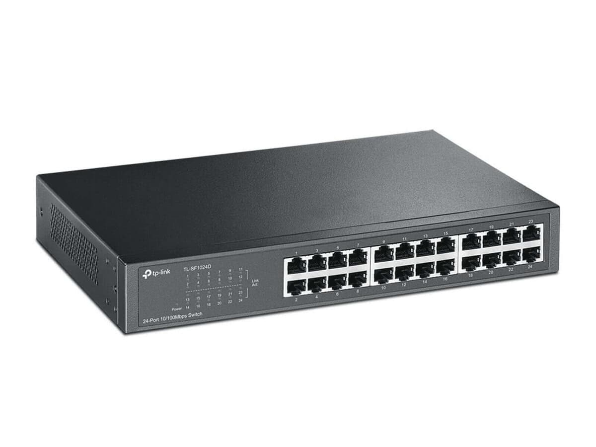 TP-LINK TL-SF1024D 24-port 10/100Mbps Desktop / Rackmount Switch