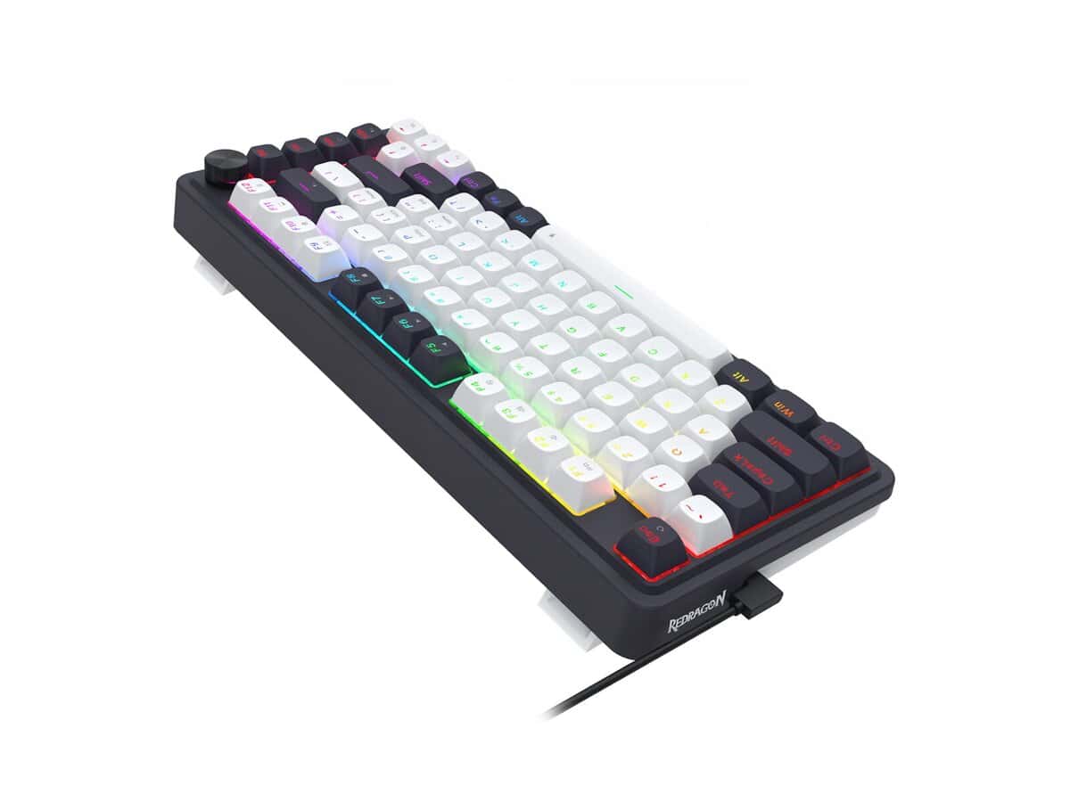 Redragon K673 UCAL 75% Magnetic Ultramag Switch Wired Keyboard – Black