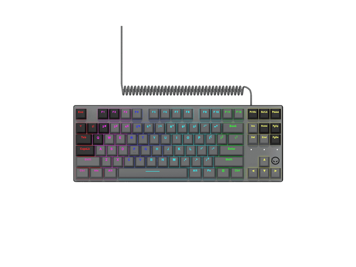 LORGAR Azar 514TKL, Wired RGB mechanical gaming keyboard – Black