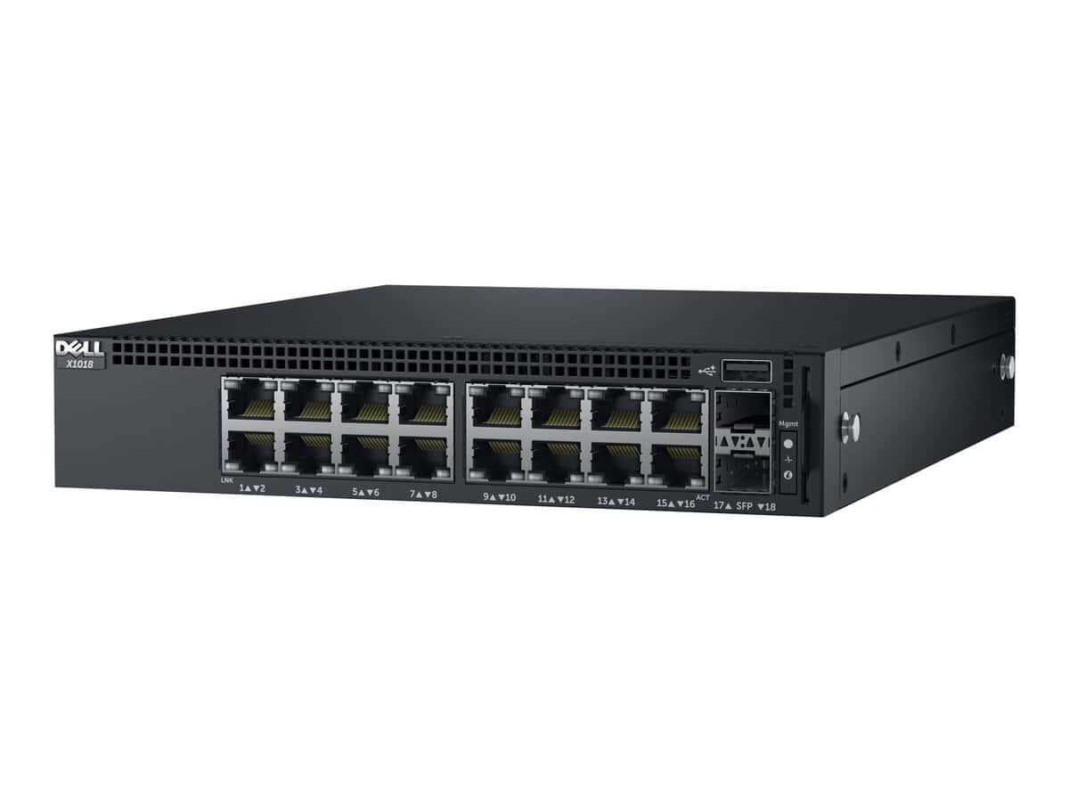 Dell X1018 16-Port Smart Web Managed Switch
