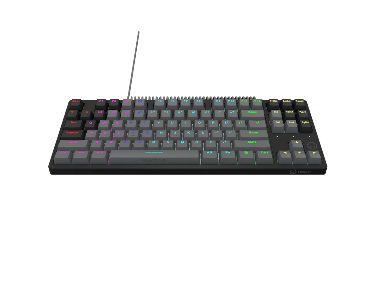 LORGAR Azar 514TKL, Wired RGB mechanical gaming keyboard – Black