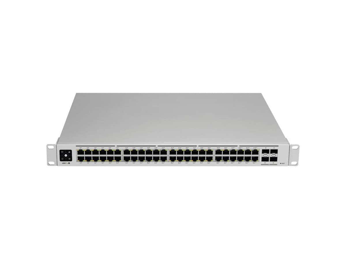 Ubiquiti 48 Port Gigabit 600W 40PoE+ 8PoE++ 4SFP+ UniFi Switch