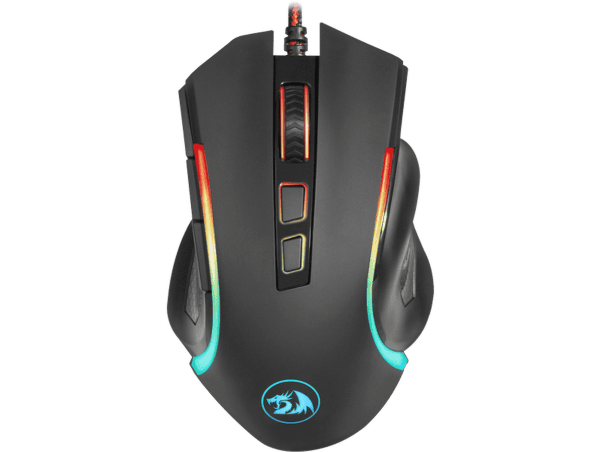 REDRAGON GRIFFIN 7200DPI Gaming Mouse – Black